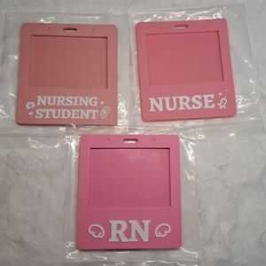 Nurse Student/Nurse/RN Badge Holder